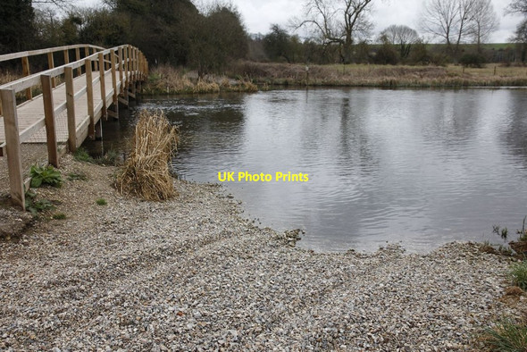 Photo 6"x4" Tracks to the water Bossington\/SU3331 c2012