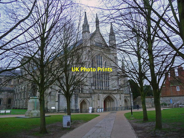 Photo 6"x4" Winchester - Winchester Cathedral Winchester c2012