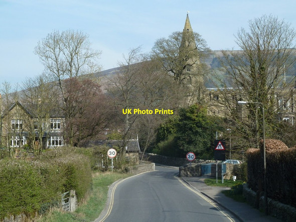 Photo 6"x4" Pindale Road into Hope village Aston\/SK1883 c2012
