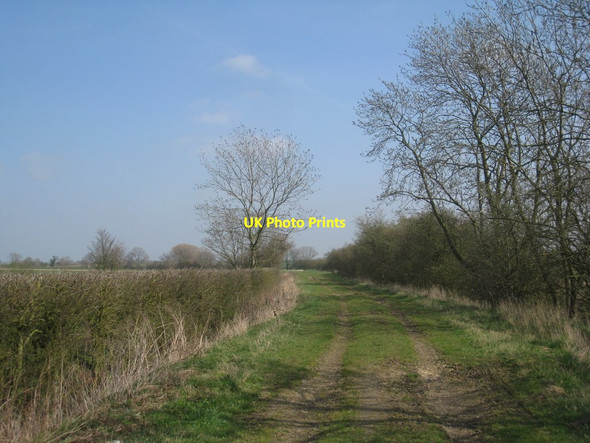 Photo 6"x4" Farm track Aisby\/SK8792 c2012