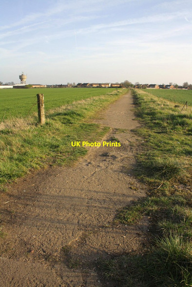 Photo 6"x4" Footpath to Berinsfield Berinsfield c2012