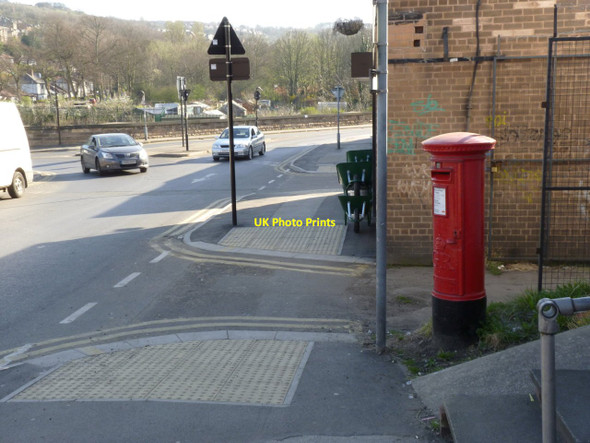 Photo 6"x4" Malin Bridge Post Office | 7 Loxley Road postbox (ref. S6 456) Malinbridge c2012