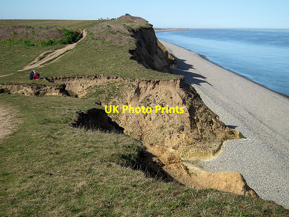 Photo 6"x4" On the cliffs looking towards Weybourne Hope Weybourne\/TG1142 c2012
