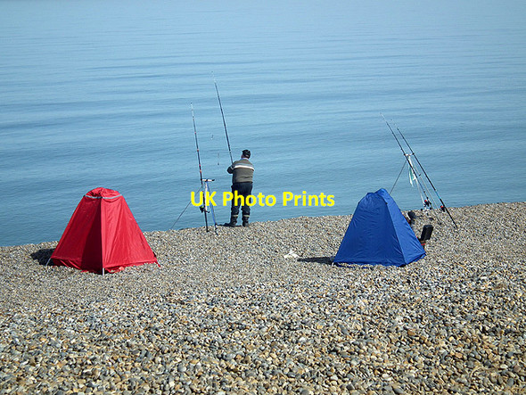 Photo 6"x4" Fishing at Weybourne Hope Weybourne\/TG1142 c2012 P1