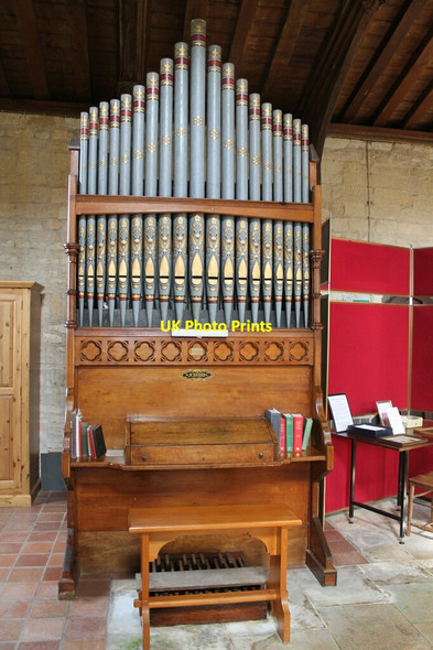 Photo 6"x4" The Organ in St Mary Magdalene church, Bitchfield Bitchfield c2012