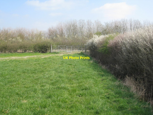 Photo 6"x4" The end of the path from Pilham Aisby\/SK8792 c2012