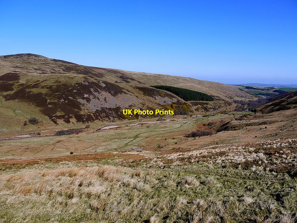 Photo 6"x4" Harthope Valley south-west of Langlee Harthope Burn\/NT9522 c2012