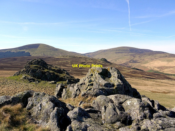 Photo 6"x4" Langlee Crags South Middleton c2012