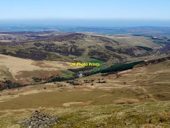 Photo 6"x4" Cairn on north side of Hedgehope Hill Hedgehope Hill c2012