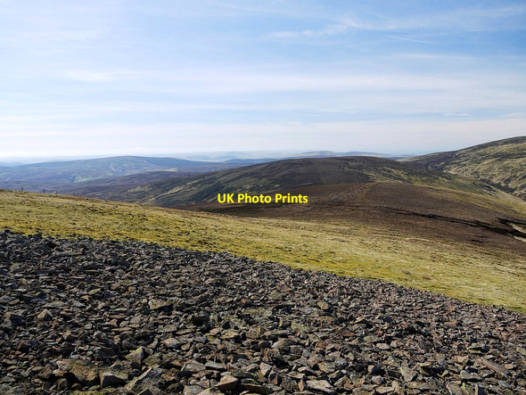 Photo 6"x4" Block scree near summit of Hedgehope Hill Linhope\/NT9616 c2012