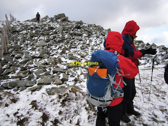 Photo 6"x4" Fence on route to Carnedd Moel Siabod Blaenau Dolwyddelan c2012