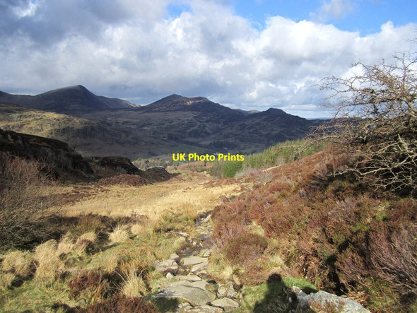Photo 6"x4" Path descending from Moel Siabod Capel Curig c2012