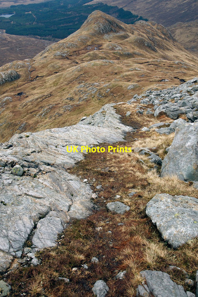 Photo 6"x4" Meall na Cuartaige Allt Coire na Leacaich c2012