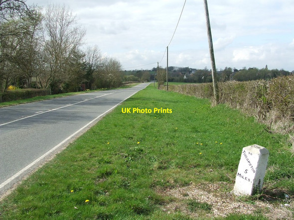 Photo 6"x4" To Thrapston 5 Bythorn c2012
