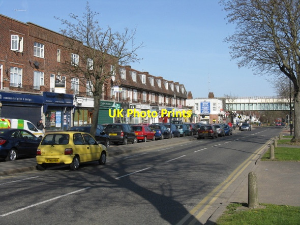 Photo 6"x4" Canons Park - shopping parade on Whitchurch Lane Edgware c2012