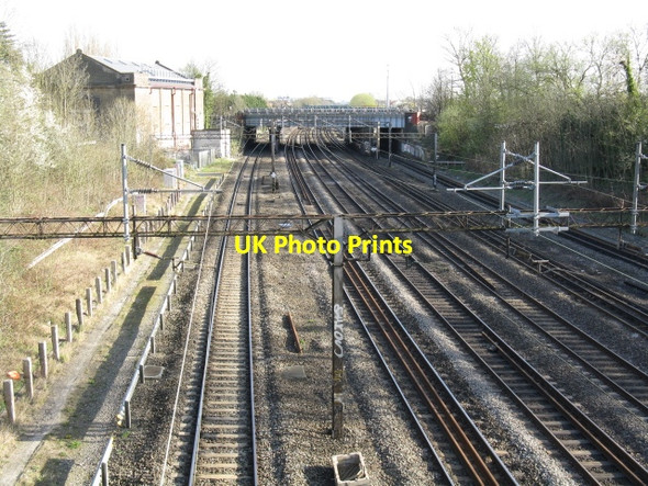 Photo 6"x4" West Coast main line south of Kenton station Kenton\/TQ1788 c2012