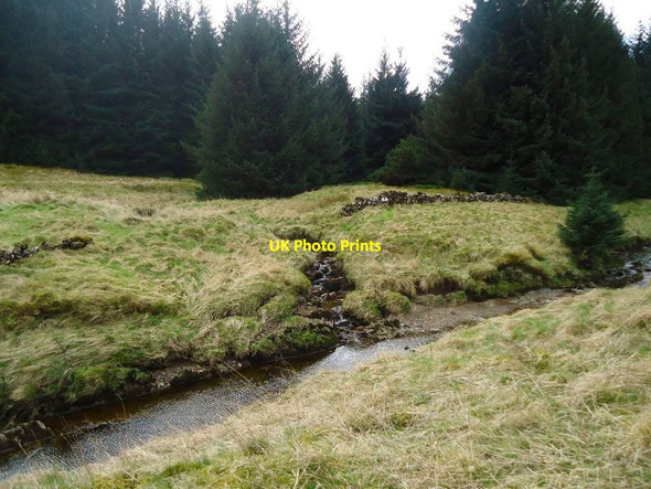 Photo 6"x4" Carron Valley Forest, River Carron [9] River Carron\/NS6684 c2012