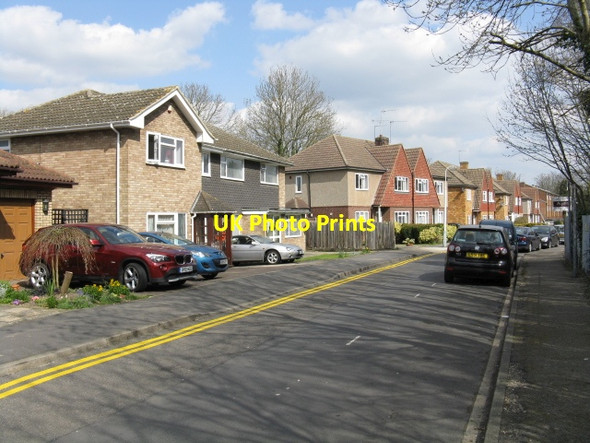 Photo 6"x4" Ickenham - Willow Tree Close Ruislip c2012