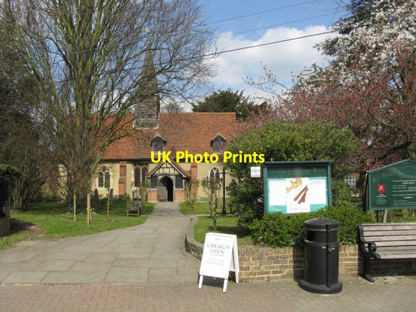Photo 6"x4" Ickenham - St Giles' church Ruislip c2012
