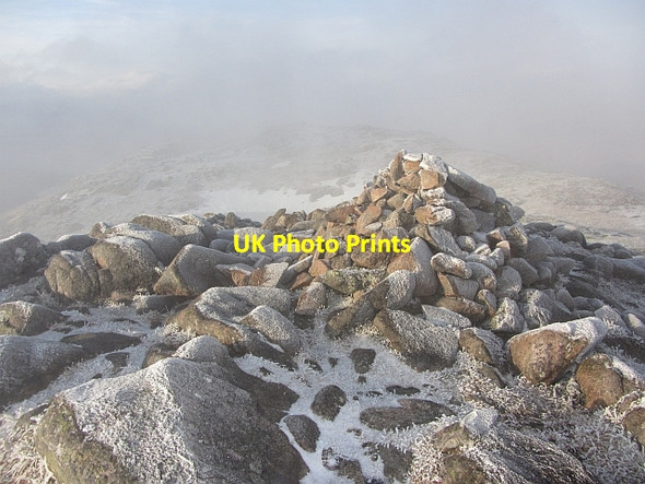 Photo 6"x4" South top of Meall Garbh Beinn Sgulaird c2012