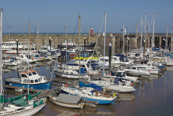 Photo 6"x4" Watchet Harbour Watchet c2012