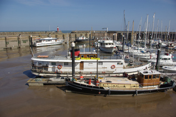 Photo 6"x4" Watchet Harbour Watchet c2012