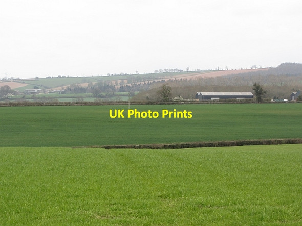 Photo 6"x4" Arable land off Enmore Road Bare Ash c2012