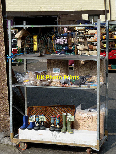 Photo 6"x4" A display unit outside Kennedy's Country Store, Galashiels Galashiels c2012