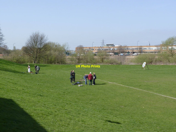 Photo 6"x4" Archery practice West Bridgford c2012