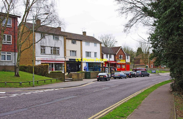 Photo 6"x4" Shops in Faversham Road, Kennington, Ashford, Kent Ashford\/TR0042 c2012
