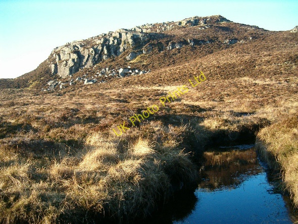 Photo 6"x4" Crag north of Loch na Creige Maolaich Cruach Mhic Fhionnlaidh c2006
