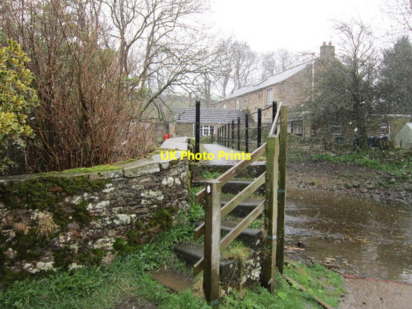Photo 6"x4" A footbridge over Tipalt Burn Greenhead\/NY6665 c2012