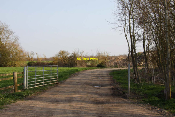 Photo 6"x4" Farm track near West Hanney West Hanney c2012