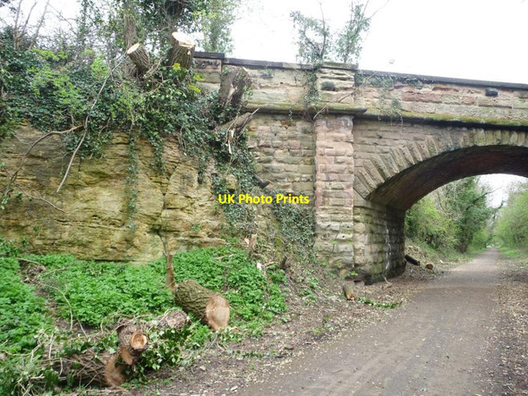 Photo 6"x4" Tree clearance at Quarry Hill bridge Wetherby c2012