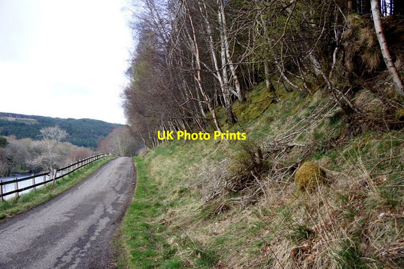 Photo 6"x4" Road beside the River Beauly at Struy Erchless Castle c2012