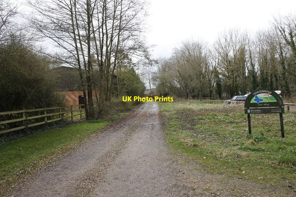 Photo 6"x4" Horsebridge Test Way Horsebridge\/SU3430 c2012