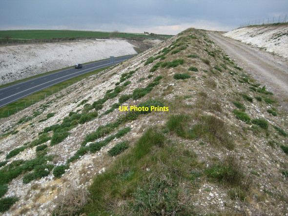 Photo 6"x4" The A354 passing over Ridgeway Hill Bincombe\/SY6884 c2012