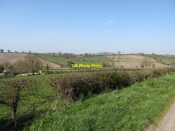 Photo 6"x4" View downslope from Bronte Road towards the Ballynamagna Road Milltown\/J1436 c2012