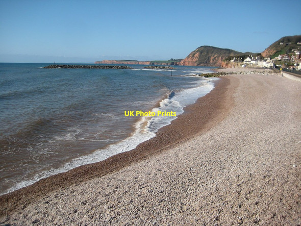 Photo 6"x4" Beach at Sidmouth Sidmouth c2012 P1