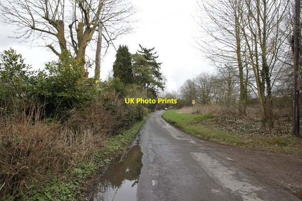Photo 6"x4" Romsey Road ahead Horsebridge\/SU3430 c2012