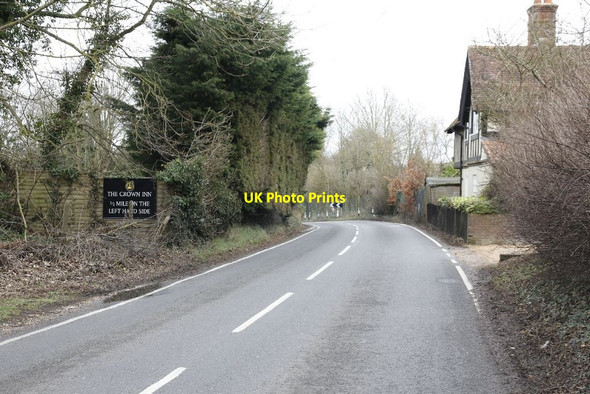 Photo 6"x4" Sign by the road Horsebridge\/SU3430 c2012