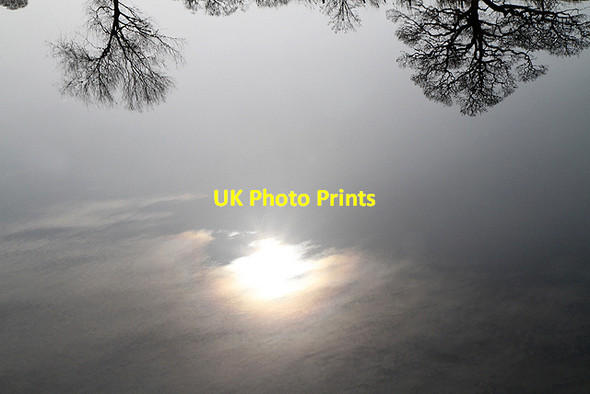 Photo 6"x4" Reflections on the River Teviot Eckford c2012