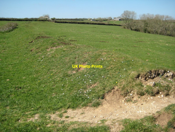 Photo 6"x4" Earthworks at Berry Camp Branscombe c2012