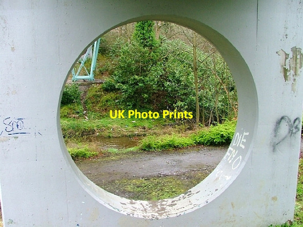 Photo 6"x4" Footbridge over the River Almond Livingston c2012
