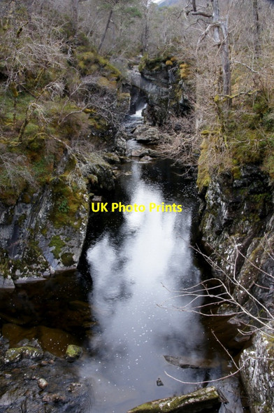 Photo 6"x4" River Affric below Dog Falls Tomich\/NH3027 c2012