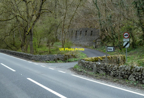 Photo 6"x4" Lane junction for Ible Grangemill c2012