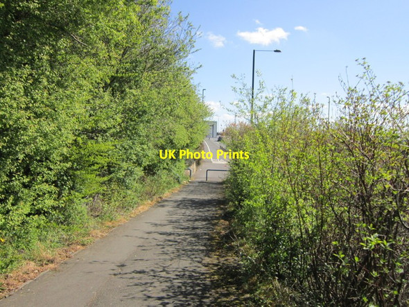 Photo 6"x4" Walking east towards the A695 Benwell c2012