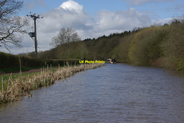 Photo 6"x4" Ashby Canal and Ambion Wood Dadlington c2012