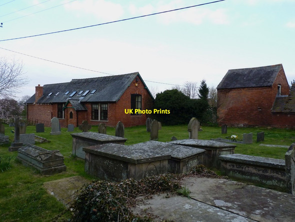 Photo 6"x4" The churchyard of St Mary's Astley\/SJ5218 c2012