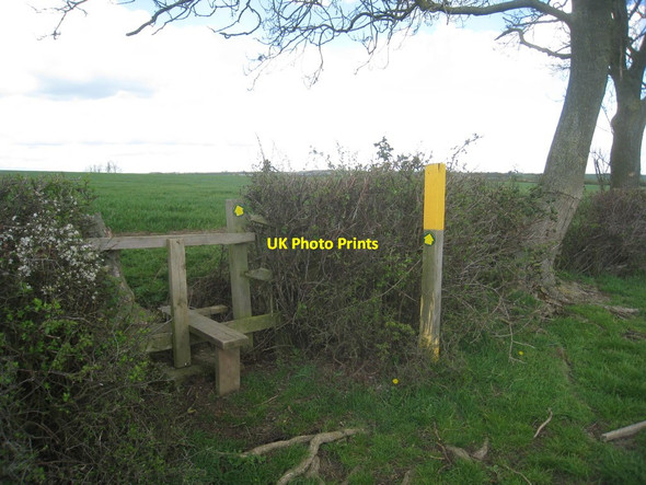 Photo 6"x4" Stile near Debdale Barn Easthorpe\/SK8138 c2012